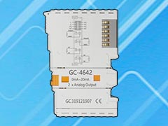 GC-4642型2路0～20mA電流模擬量輸出IO(16位）